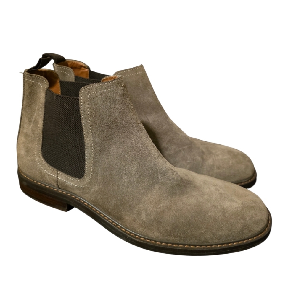 NORDSTROM Men’s Shop Suede Chelsea Boots - Size 12M‎